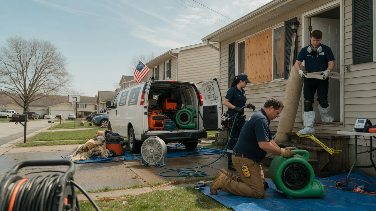 Water Damage Restoration in Belgrade, ME near me